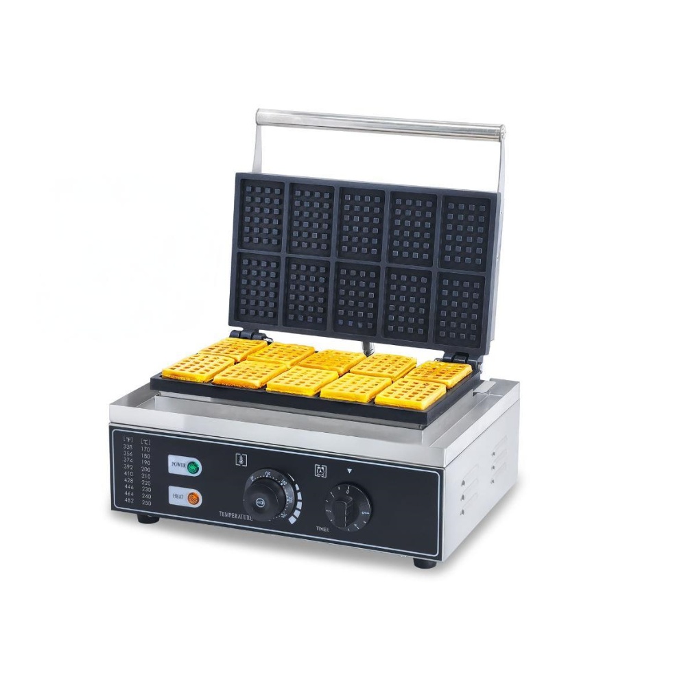 Waffle Iron Belgian - Промышленная вафельница для бельгийских вафель из