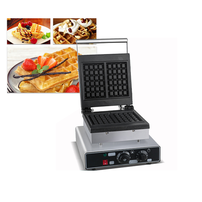 Waffle Iron Belgian - Вафельница с антипригарным покрытием, квадратная вафельница,