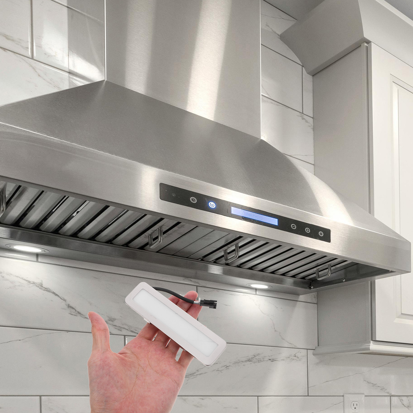 Kitchen Appliances Youtube - Светодиодные лампы для кухонных вытяжек прямоугольной