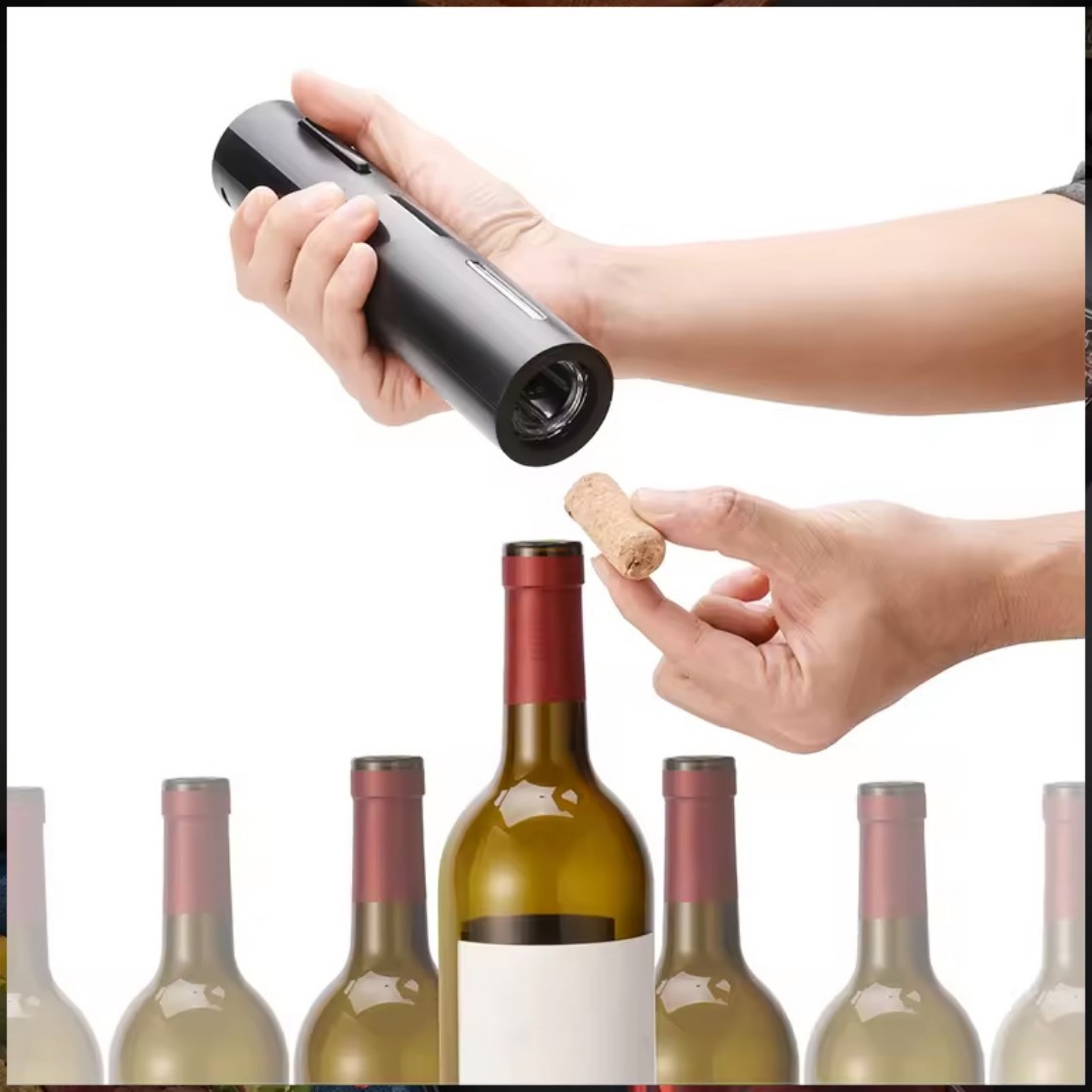 Wine Opener Electric - Электрический набор для открывания вина: полностью