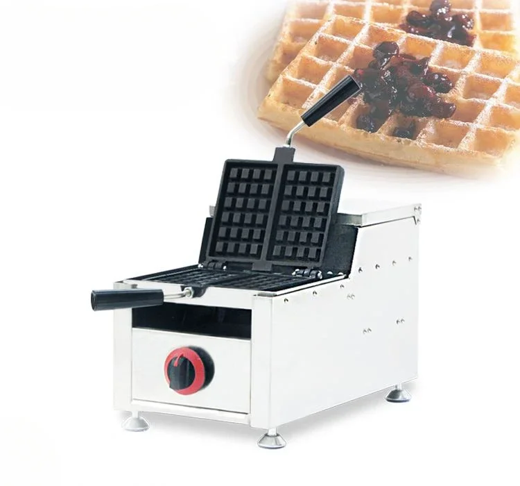 Waffle Iron Belgian - Газовая бельгийская вафельница, газовый вафельница