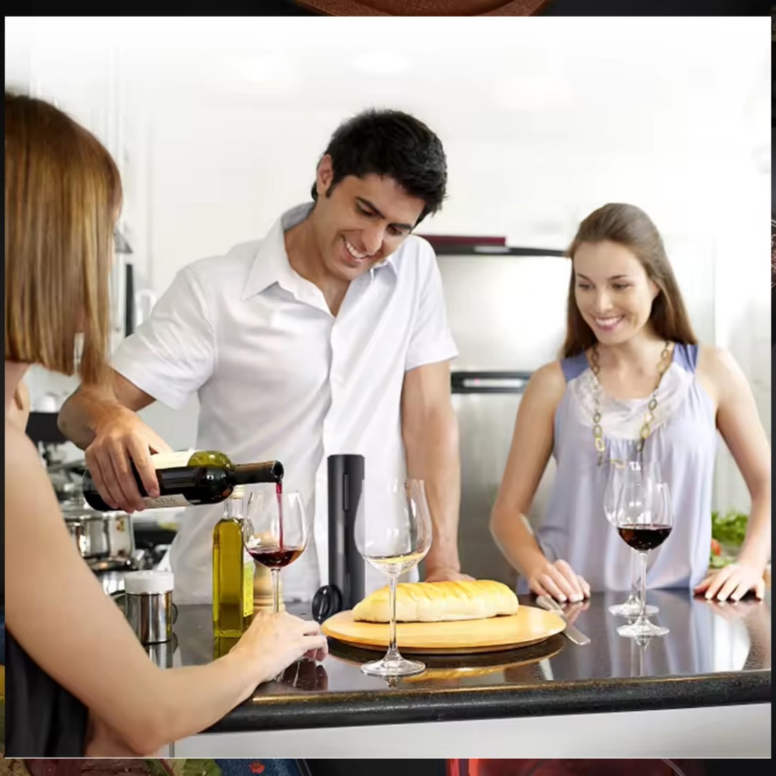 Электрическая открывалка для б – обзор и цена Wine Opener Electric