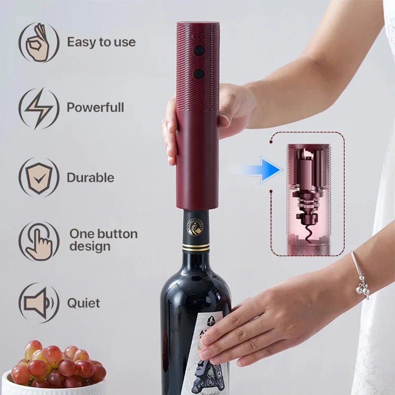 Электрический штопор для вина  – обзор и цена Wine Opener Electric