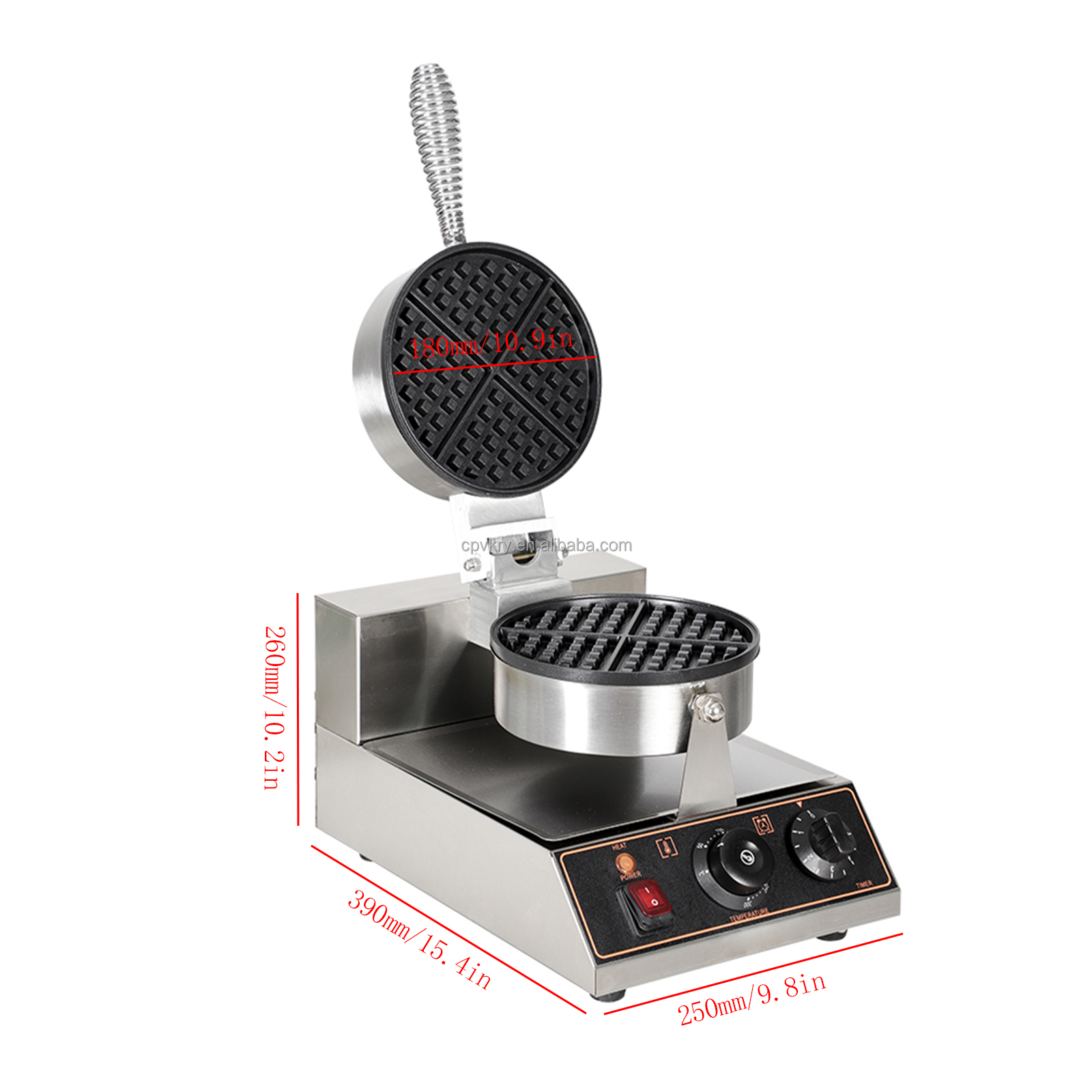 CPVKRY Электрическая вафельниц – обзор и цена Waffle Iron Belgian