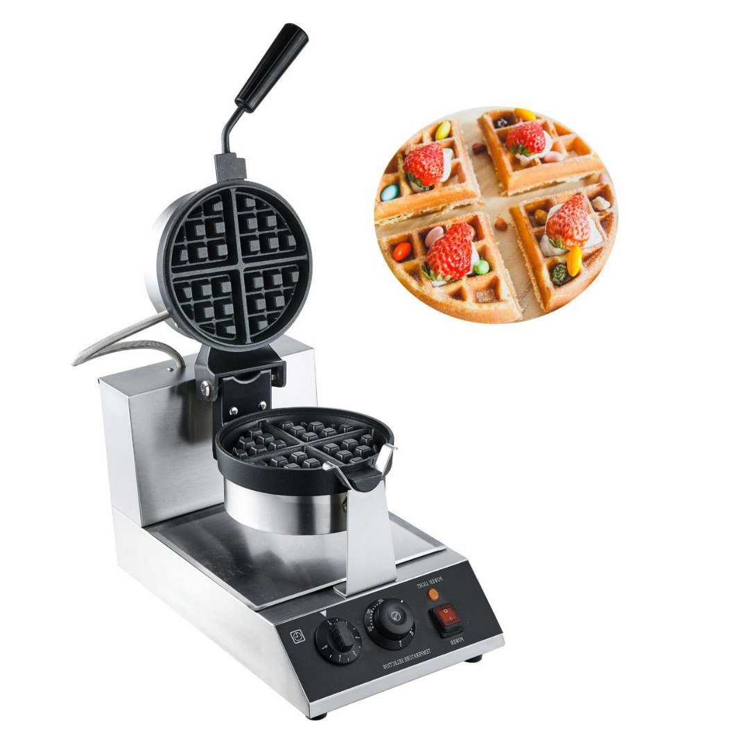 Цифровая вращающаяся вафельниц – обзор и цена Waffle Iron Belgian