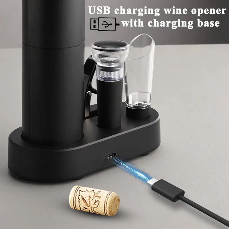 Электрический автоматический ш – обзор и цена Wine Opener Electric